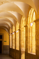 claustro, convento de Sant Francesc, Inca, Mallorca, balearic islands, Spain