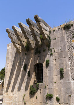 Ali Pacha Joumblatt abandonned palace, Mount Lebanon Governorate, Baadarane, Lebanon