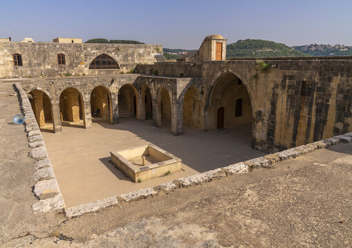 Institut fran&ccedil;ais in a former Caravanserai, Mount Lebanon Governorate, Deir el Qamar, Lebanon