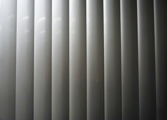 Obraz premium Silberne Metallfläche mit Muster