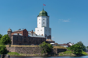 Vyborg castle in Russia