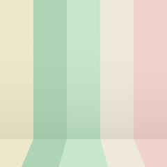 plain stripped pastel color wall background studio for product display post
