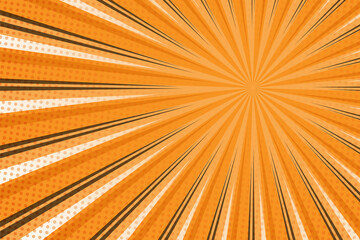 Fototapeta premium Colorful flat comic style background