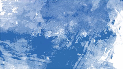 Blue watercolor background for your design, watercolor background concept, vector.