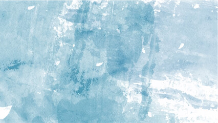Blue watercolor background for your design, watercolor background concept, vector.