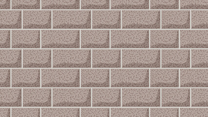 Seamless brown brick wall