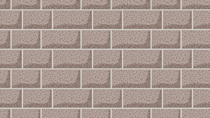 Seamless brown brick wall
