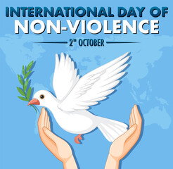 International Day of Non Violence Poster