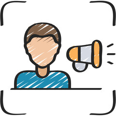 Influencer Marketing Icon