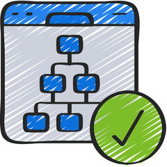 Friendly Site Structure Icon