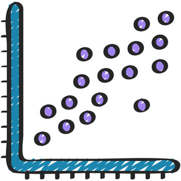 Scatter Plot Icon