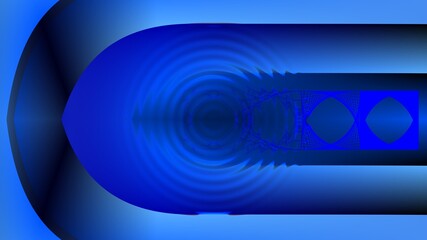 blue background. blue backgrounds with the cylindrical line. beautiful blue background