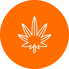 Fototapeta premium Weed Icon