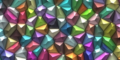 squares abstract background. Realistic wall of cubes. 3d cubes