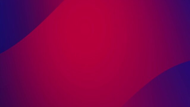 red and blue gradient wave looping animated background. 4k footage
