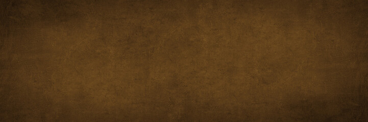 Brown antique stone cement concrete texture background panorama banner long
