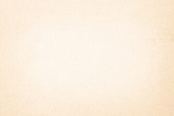 Brown recycled craft paper texture as background. Cream paper texture, Old vintage page or grunge vignette. Pattern rough art creased grunge letter. Hardboard with copy space for text.	