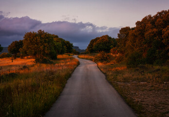 Paseo al atardecer