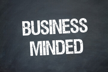 Obraz premium Business minded