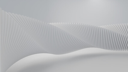 Abstract 3d Geometry Render