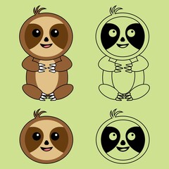 Cute Sloth Designs