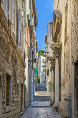 Street in Sibenik, Croatia