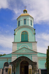 Fototapeta na wymiar Cathedral of St. Nicholas in Uman town, Ukraine
