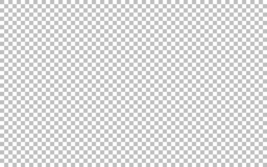 Alpha background with squares for png transparent image or banner - Template to add illustration on top - Grey and white square pixels