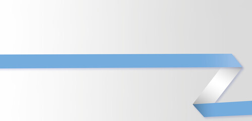 Obraz premium Banner in blauweiß auf grauem Hintergrund