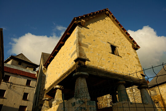 H&oacute;rreo.Hiriberri-Vilanueva de Aezcoa. Valle de Aezcoa. Gran recorrido 11.Cordillera pirenaica.Navarra.Espa&ntilde;a.