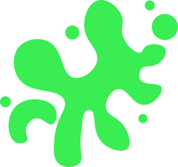 Beautiful colour paint splashes. Set of paint splashes. Vector illustration. Colorful splashes of paint collection,  Paint Splatter that is Hand Drawn 