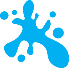 Beautiful colour paint splashes. Set of paint splashes. Vector illustration. Colorful splashes of paint collection,  Paint Splatter that is Hand Drawn 