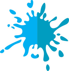 Beautiful colour paint splashes. Set of paint splashes. Vector illustration. Colorful splashes of paint collection,  Paint Splatter that is Hand Drawn 