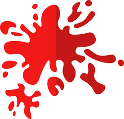 Beautiful colour paint splashes. Set of paint splashes. Vector illustration. Colorful splashes of paint collection,  Paint Splatter that is Hand Drawn 