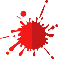 Beautiful colour paint splashes. Set of paint splashes. Vector illustration. Colorful splashes of paint collection,  Paint Splatter that is Hand Drawn 