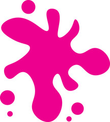 Beautiful colour paint splashes. Set of paint splashes. Vector illustration. Colorful splashes of paint collection,  Paint Splatter that is Hand Drawn 