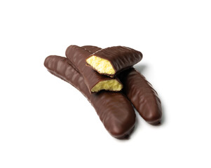 Chocolate Banana Isolated
