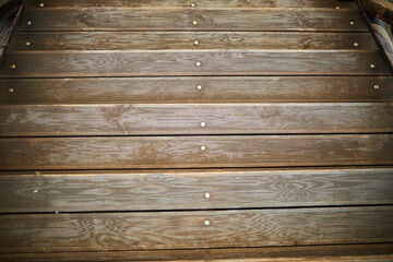 Obraz premium The texture of the wooden floor from the boards 