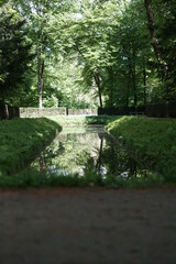 Teich im Schlosspark Benrath