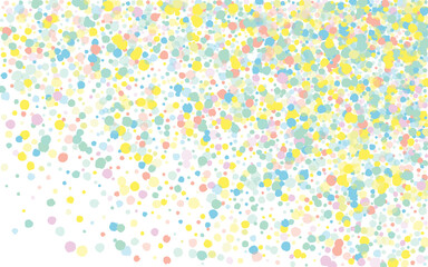 Green Splash FallingFestive White Background.