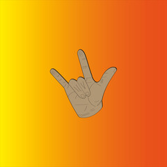 hand sign icon