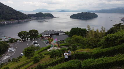 Japan Drone Kyoto Sea Mountain