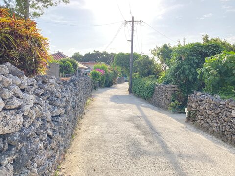 竹富島の石垣