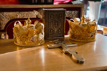 candles in the church