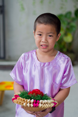Loy Kratong Festival at Thailand
