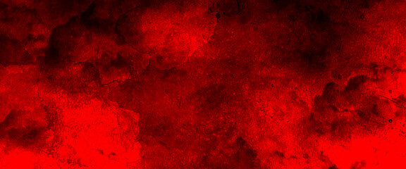 Abstract dark red watercolor background. Red watercolor texture. Abstract watercolor hand painted background, watercolor dark red black nebula universe. watercolor hand drawn illustration. 