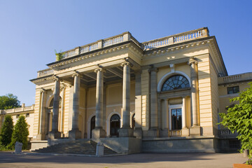 Fototapeta na wymiar Scherbatova Palace in Nemyriv, Ukraine 