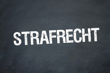 Obraz premium Strafrecht