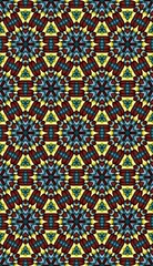  Illustration with multicolored elements. Seamless rainbow background for web design, card design, banner, poster, scrapbooking, fabric printing.