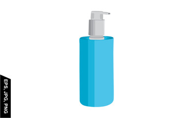 Bath Equipment vector - soft soap